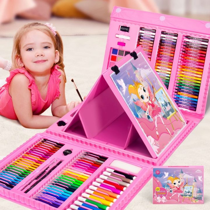 Super Mega Drawing Art Set Painting For Kids -208pc